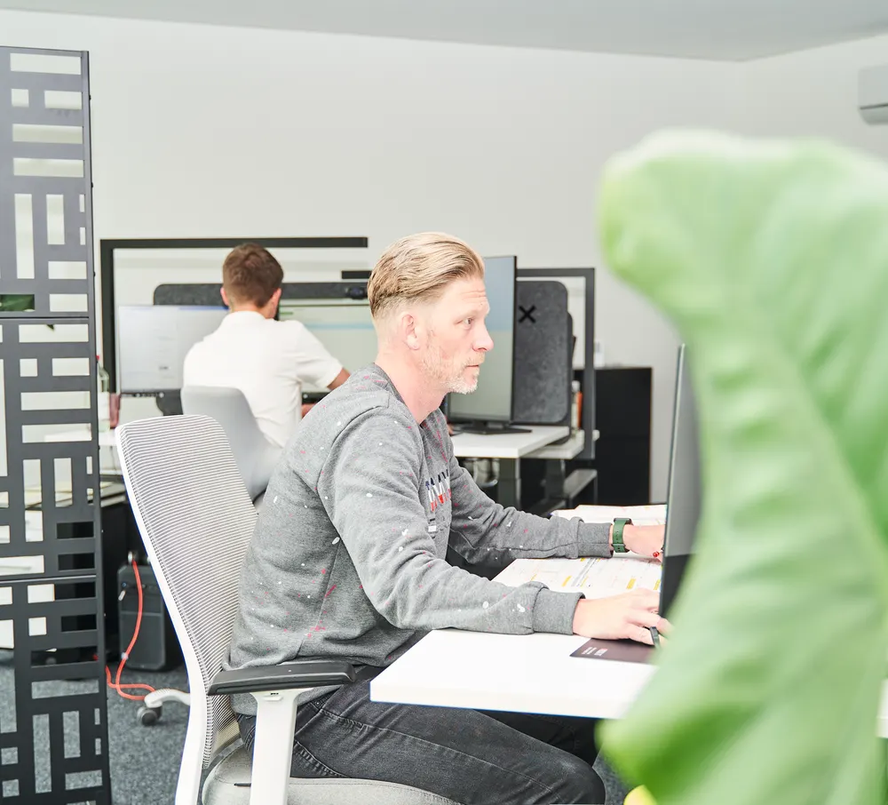Arbeitsplatz im Büro von CO2NSULTING